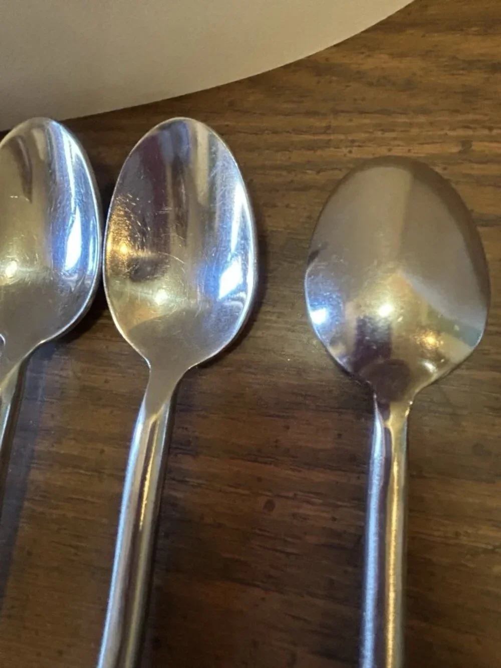 Lot Of Stainless Steel Knives And Spoons Very Heavy Quality Made
